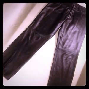 Vera Pelle Leather Pants